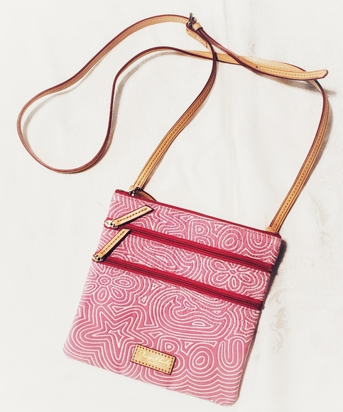 Dooney & Bourke Crossbody Pink Bag - Picture 2 of 11